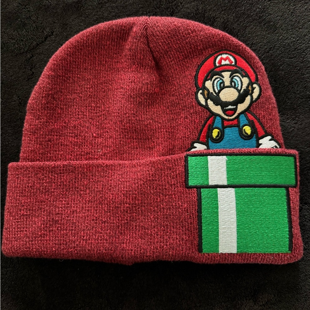 Red Mario Beanie
